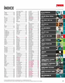 Catálogo Makita Página 11