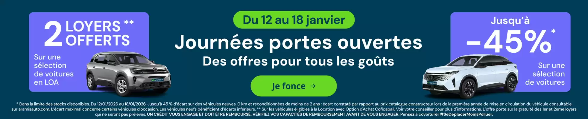 Catalogue Aramis Auto (valable jusqu'au 18-01)