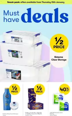 BIG W catalogue (valid until 21-01)