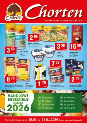 Chorten gazetka (ważność do 25-01)