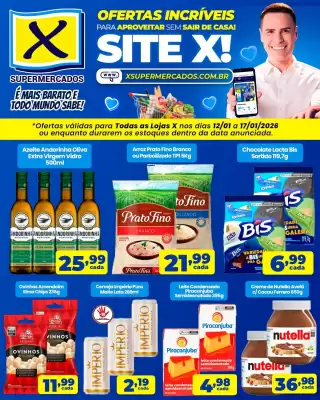 Folheto X Supermercados (válido até 17-01)