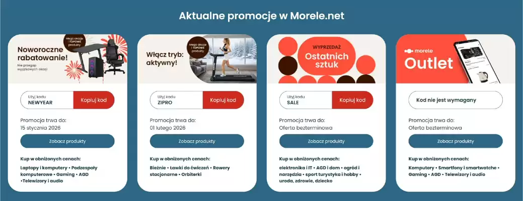 Morele.net gazetka (ważność do 31-01)