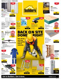 Builders Warehouse catalogue Page 1