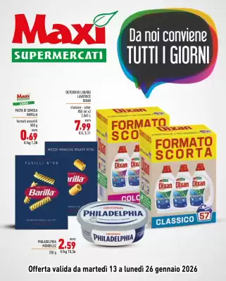 Volantino Maxi Supermercati (valido fino al 26-01)