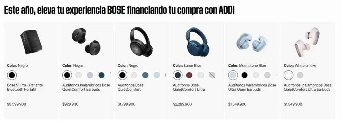 Catálogo BOSE (válido hasta 31-01)