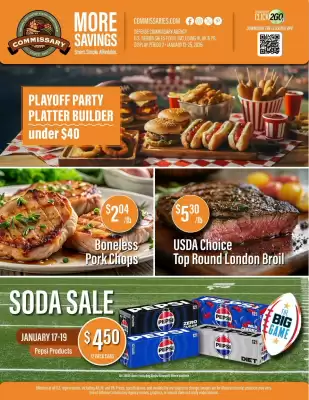 Commissary weekly ad (valid until 25-01)