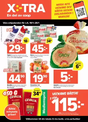 Coop Extra reklamblad (giltig till och med 26-01)