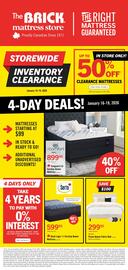 The Brick flyer Page 1