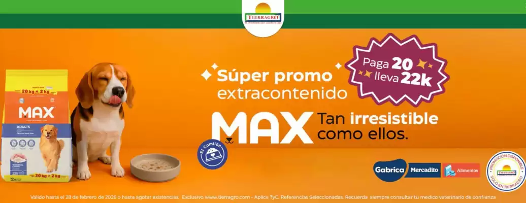 Catálogo Tierragro (válido hasta 28-02)