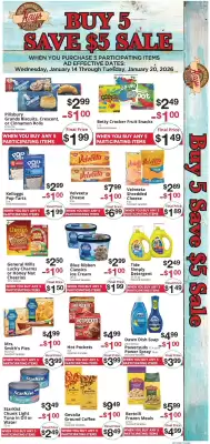 Hays Supermarket weekly ad (valid until 20-01)