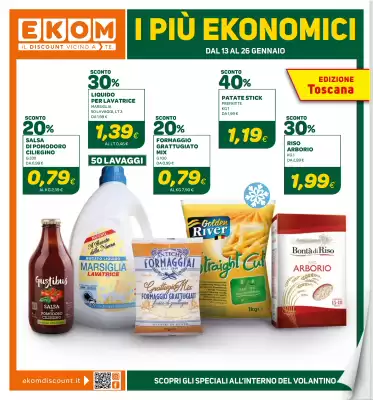Volantino Ekom (valido fino al 26-01)