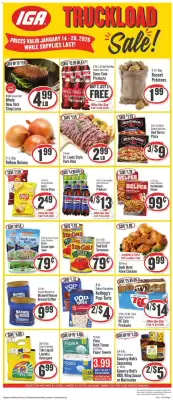 IGA weekly ad (valid until 20-01)