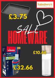 Sainsbury's leaflet week 3 Page 1