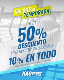 Catálogo Kao Sports Center Página 1