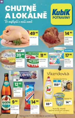 Kubík potraviny leták