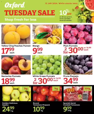 Oxford Freshmarket catalogue (valid until 13-01)