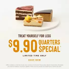 The Cheesecake Shop catalogue Page 1