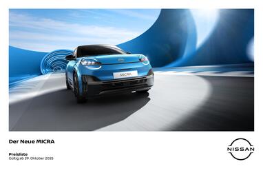Nissan Flugblatt | Micra Seite 1