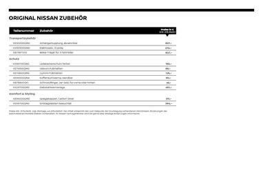 Nissan Flugblatt | Micra Seite 20