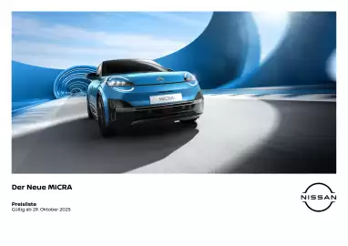 Nissan Flugblatt | Micra Seite 1
