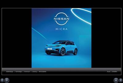 Nissan Flugblatt | Micra Seite 1