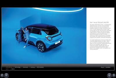 Nissan Flugblatt | Micra Seite 2