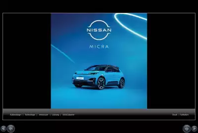 Nissan Flugblatt | Micra Seite 1