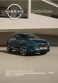 Nissan Flugblatt | Qashqai Seite 1
