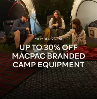 Macpac catalogue (valid until 27-01)