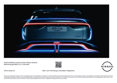Nissan Flugblatt | Ariya Seite 18