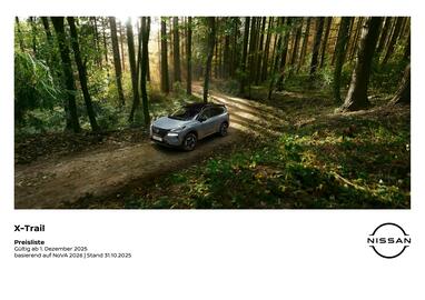 Nissan Flugblatt | X-Trail Seite 1