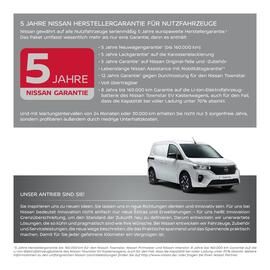 Nissan Flugblatt | Townstar Kastenwagen Seite 28
