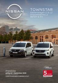 Nissan Flugblatt | Townstar Kastenwagen Seite 1