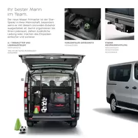Nissan Flugblatt | Primstar Zubehor Seite 4