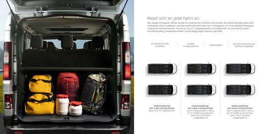 Nissan Flugblatt | Primstar Kombi Seite 9