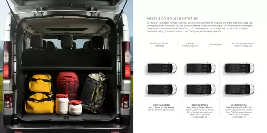 Nissan Flugblatt | Primstar Kombi Seite 9