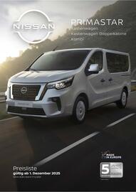 Nissan Flugblatt | Primstar Kastenwagen Seite 1