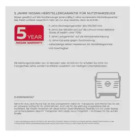 Nissan Flugblatt | Interstar Seite 45