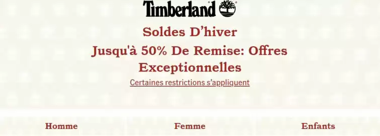 Catalogue Timberland page 1