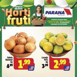 Folheto Supermercado Paraná Página 1