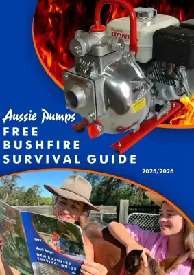 Aussie Pumps catalogue (valid until 31-12)