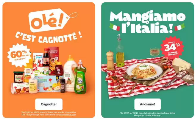 Catalogue Chronodrive (valable jusqu'au 19-01)