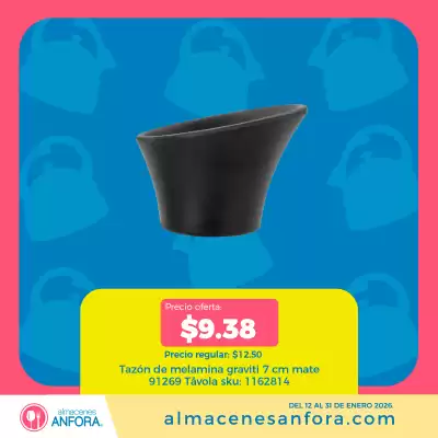 Catálogo Almacenes Anfora (válido hasta 31-01)