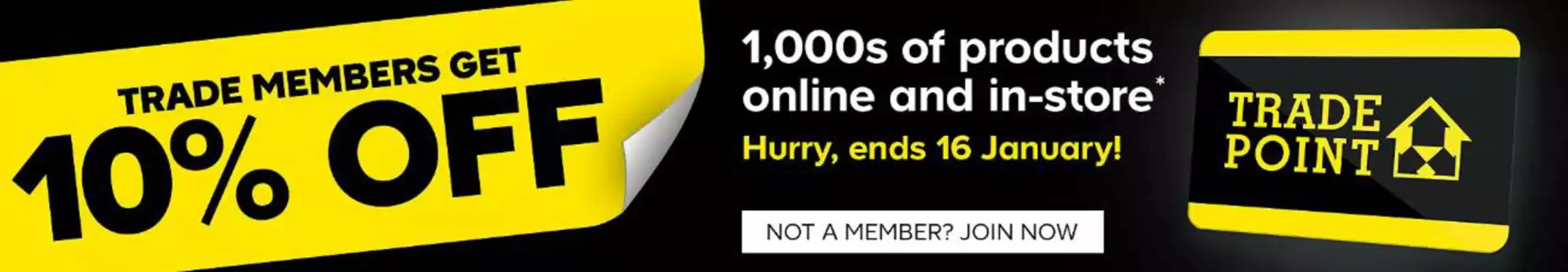 TradePoint leaflet (valid until 16-01)