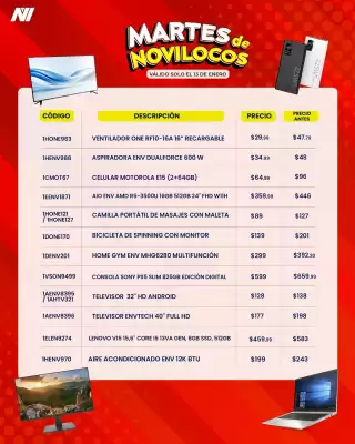 Catálogo Novicompu (válido hasta 13-01)