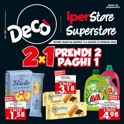 Volantino Deco Superstore (valido fino al 22-01)