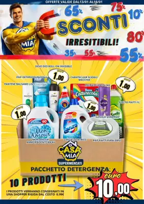 Volantino A Casa Mia (valido fino al 18-01)