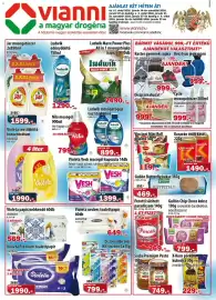 Vianni Drogéria akciós újság Oldal 1