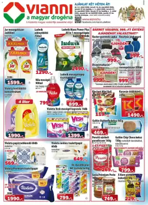 Vianni Drogéria akciós újság (érvényes eddig: 27-01)