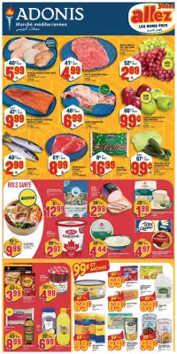 Marché Adonis flyer (valid until 21-01)